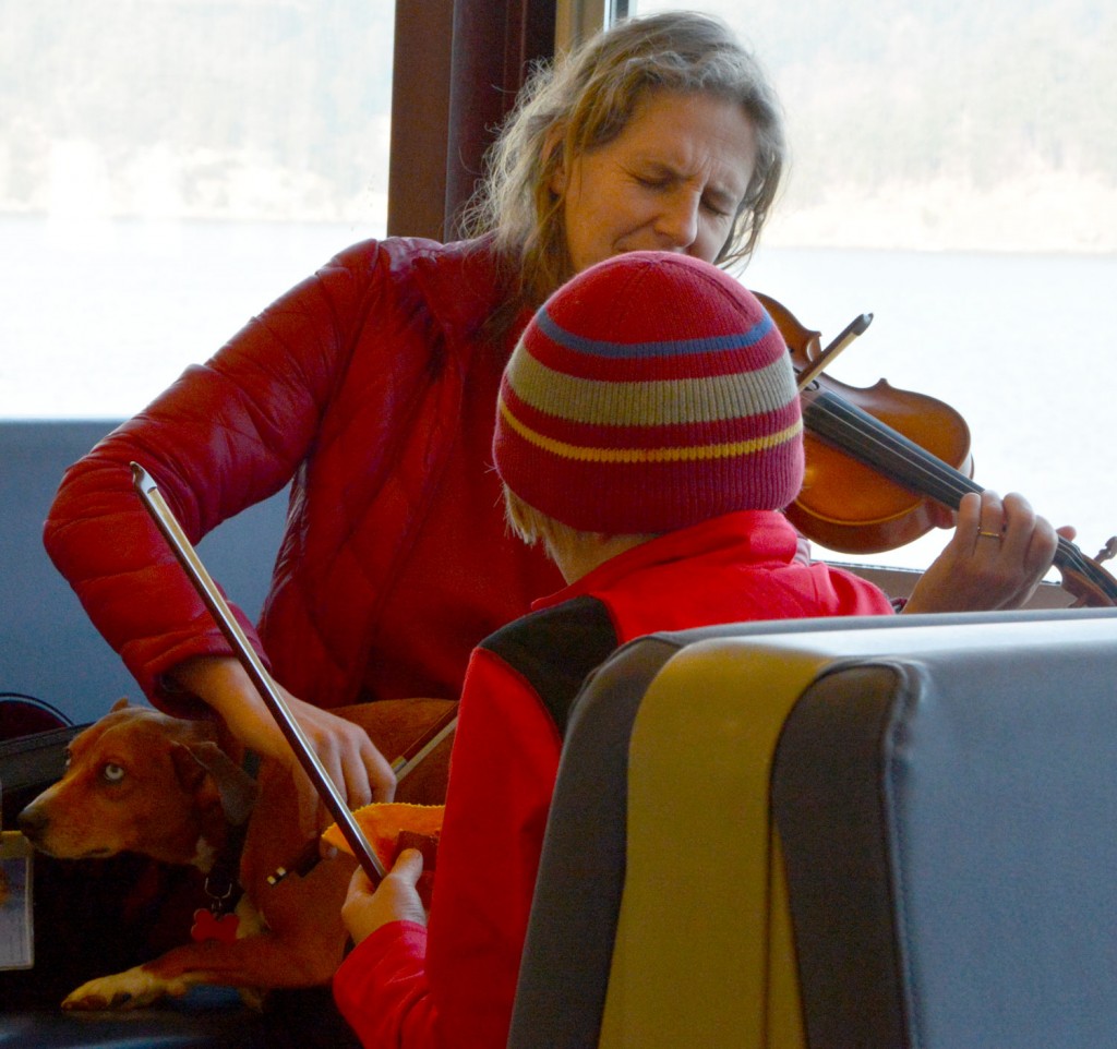 Violin practice