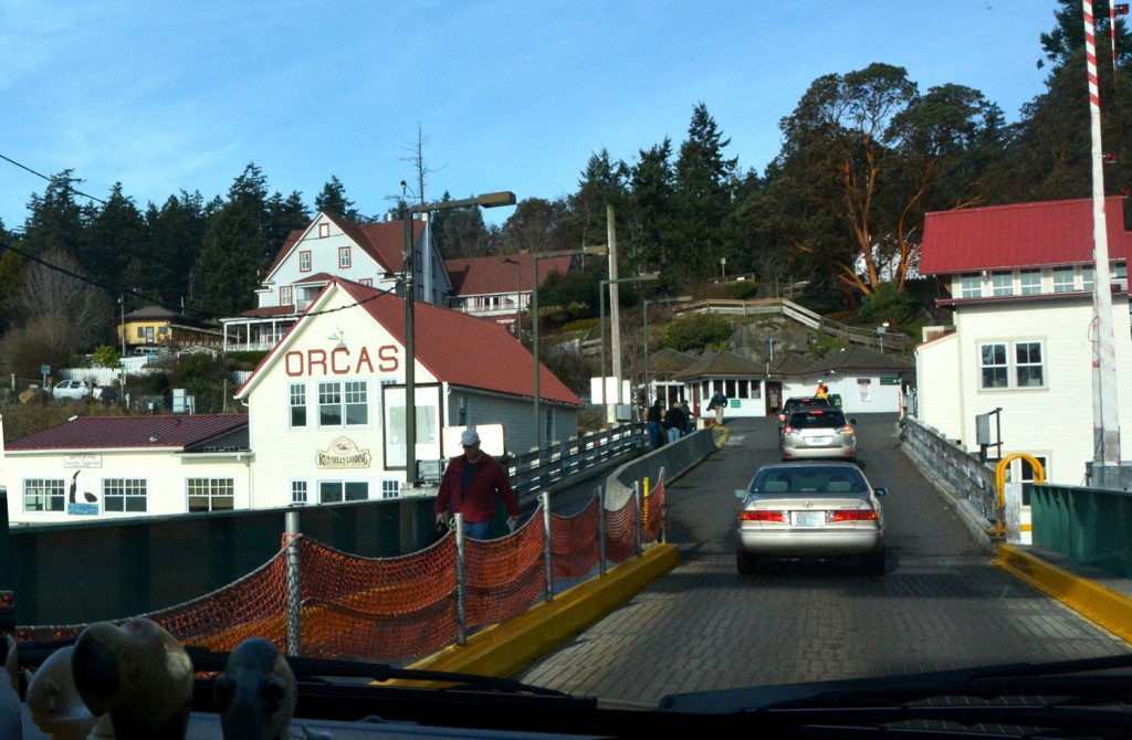 Landing on Orcas Island